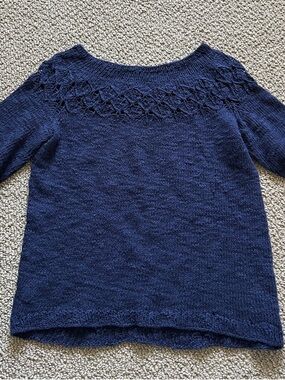 Handknit Yoke Sweater
